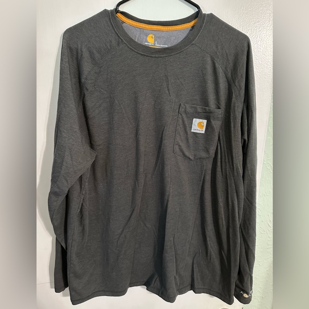 Carhartt Force Long Sleeve Tee Size Large